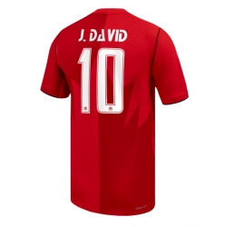 Kanada Jonathan David #10 Heimtrikot WM 2026 Kurzarm