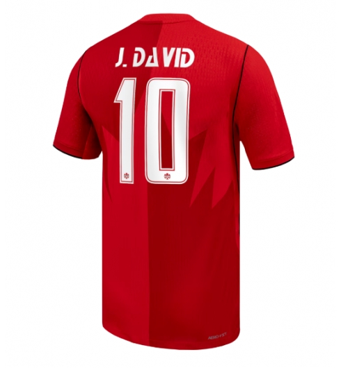 Kanada Jonathan David #10 Heimtrikot WM 2026 Kurzarm Kanada Jonathan David #10 Heimtrikot WM 2026 Kurzarm