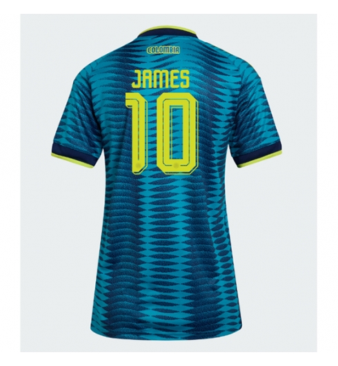 Kolumbien James Rodriguez #10 Auswärtstrikot Frauen WM 2026 Kurzarm Kolumbien James Rodriguez #10 Auswärtstrikot Frauen WM 2026 Kurzarm