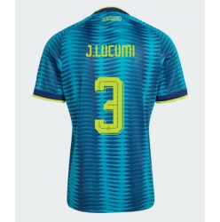 Kolumbien Jhon Lucumi #3 Auswärtstrikot WM 2026 Kurzarm