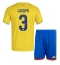 Kolumbien Jhon Lucumi #3 Heimtrikot Kinder WM 2026 Kurzarm (+ kurze hosen)