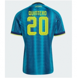 Kolumbien Juan Fernando Quintero #20 Auswärtstrikot WM 2026 Kurzarm