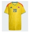 Kolumbien Juan Fernando Quintero #20 Heimtrikot Frauen WM 2026 Kurzarm Kolumbien Juan Fernando Quintero #20 Heimtrikot Frauen WM 2026 Kurzarm