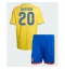 Kolumbien Juan Fernando Quintero #20 Heimtrikot Kinder WM 2026 Kurzarm (+ kurze hosen)