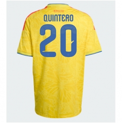 Kolumbien Juan Fernando Quintero #20 Heimtrikot WM 2026 Kurzarm