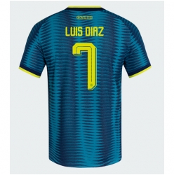 Kolumbien Luis Diaz #7 Auswärtstrikot WM 2026 Kurzarm