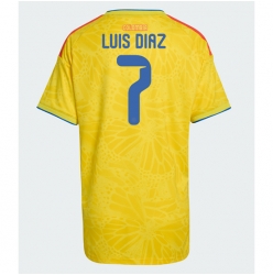 Kolumbien Luis Diaz #7 Heimtrikot Frauen WM 2026 Kurzarm