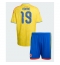 Kolumbien Rafael Santos Borre #19 Heimtrikot Kinder WM 2026 Kurzarm (+ kurze hosen)