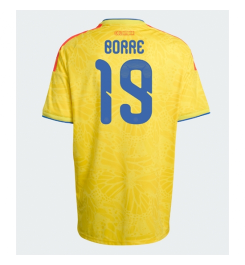 Kolumbien Rafael Santos Borre #19 Heimtrikot WM 2026 Kurzarm Kolumbien Rafael Santos Borre #19 Heimtrikot WM 2026 Kurzarm