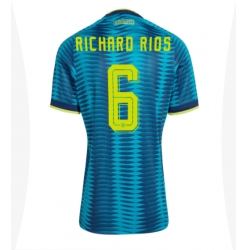 Kolumbien Richard Rios #6 Auswärtstrikot Frauen WM 2026 Kurzarm