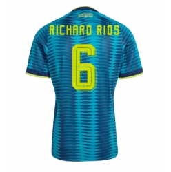 Kolumbien Richard Rios #6 Auswärtstrikot WM 2026 Kurzarm
