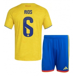 Kolumbien Richard Rios #6 Heimtrikot Kinder WM 2026 Kurzarm (+ kurze hosen)