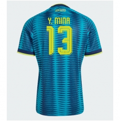 Kolumbien Yerry Mina #13 Auswärtstrikot WM 2026 Kurzarm