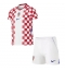 Kroatien Heimtrikot Kinder WM 2026 Kurzarm (+ kurze hosen)