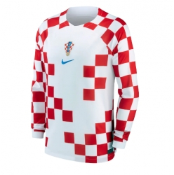 Kroatien Heimtrikot WM 2022 Langarm