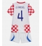 Kroatien Josko Gvardiol #4 Heimtrikot Kinder WM 2026 Kurzarm (+ kurze hosen)