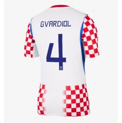 Kroatien Josko Gvardiol #4 Heimtrikot WM 2026 Kurzarm