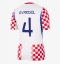Kroatien Josko Gvardiol #4 Heimtrikot WM 2026 Kurzarm
