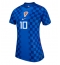 Kroatien Luka Modric #10 Auswärtstrikot Frauen WM 2026 Kurzarm Kroatien Luka Modric #10 Auswärtstrikot Frauen WM 2026 Kurzarm