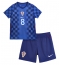 Kroatien Mateo Kovacic #8 Auswärtstrikot Kinder WM 2026 Kurzarm (+ kurze hosen)