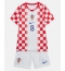 Kroatien Mateo Kovacic #8 Heimtrikot Kinder WM 2026 Kurzarm (+ kurze hosen)