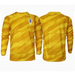 Kroatien Torwart Heimtrikot EM 2024 Langarm