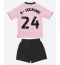 Leicester City Boubakary Soumare #24 3rd trikot Kinder 2025-26 Kurzarm (+ kurze hosen)