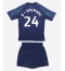 Leicester City Boubakary Soumare #24 Auswärtstrikot Kinder 2025-26 Kurzarm (+ kurze hosen)