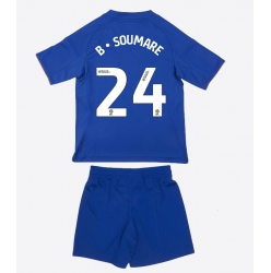 Leicester City Boubakary Soumare #24 Heimtrikot Kinder 2025-26 Kurzarm (+ kurze hosen)