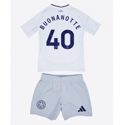 Leicester City Facundo Buonanotte #40 3rd trikot Kinder 2024-25 Kurzarm (+ kurze hosen)