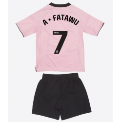 Leicester City Issahaku Fatawu #7 3rd trikot Kinder 2025-26 Kurzarm (+ kurze hosen)