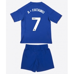 Leicester City Issahaku Fatawu #7 Heimtrikot Kinder 2025-26 Kurzarm (+ kurze hosen)
