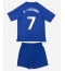 Leicester City Issahaku Fatawu #7 Heimtrikot Kinder 2025-26 Kurzarm (+ kurze hosen)