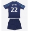 Leicester City Oliver Skipp #22 Auswärtstrikot Kinder 2025-26 Kurzarm (+ kurze hosen)
