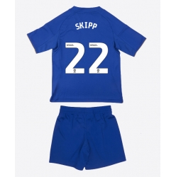 Leicester City Oliver Skipp #22 Heimtrikot Kinder 2025-26 Kurzarm (+ kurze hosen)