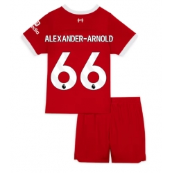 Liverpool Alexander-Arnold #66 Heimtrikot Kinder 2023-24 Kurzarm (+ kurze hosen)