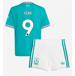 Liverpool Alexander Isak #9 3rd trikot Kinder 2025-26 Kurzarm (+ kurze hosen)