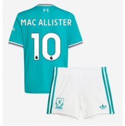 Liverpool Alexis Mac Allister #10 3rd trikot Kinder 2025-26 Kurzarm (+ kurze hosen)