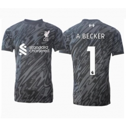 Liverpool Alisson Becker #1 Torwart Heimtrikot 2024-25 Kurzarm