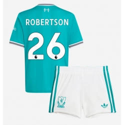 Liverpool Andrew Robertson #26 3rd trikot Kinder 2025-26 Kurzarm (+ kurze hosen)
