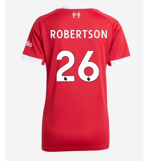 Liverpool Andrew Robertson #26 Heimtrikot Frauen 2025-26 Kurzarm Liverpool Andrew Robertson #26 Heimtrikot Frauen 2025-26 Kurzarm