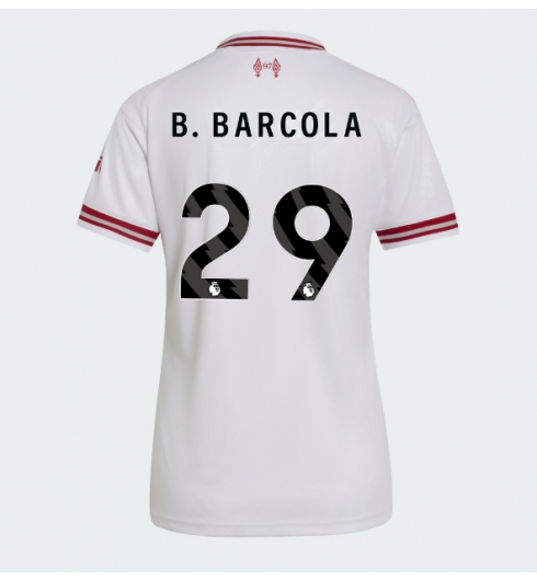 Liverpool Bradley Barcola #29 Auswärtstrikot Frauen 2026-27 Kurzarm Liverpool Bradley Barcola #29 Auswärtstrikot Frauen 2026-27 Kurzarm