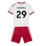 Liverpool Bradley Barcola #29 Auswärtstrikot Kinder 2026-27 Kurzarm (+ kurze hosen)