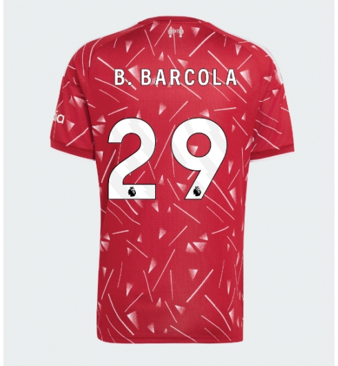 Liverpool Bradley Barcola #29 Heimtrikot 2026-27 Kurzarm Liverpool Bradley Barcola #29 Heimtrikot 2026-27 Kurzarm
