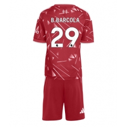 Liverpool Bradley Barcola #29 Heimtrikot Kinder 2026-27 Kurzarm (+ kurze hosen)