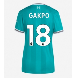 Liverpool Cody Gakpo #18 3rd trikot Frauen 2025-26 Kurzarm