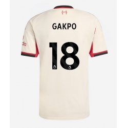 Liverpool Cody Gakpo #18 Auswärtstrikot 2025-26 Kurzarm