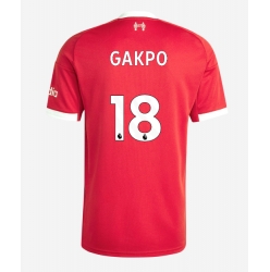 Liverpool Cody Gakpo #18 Heimtrikot 2025-26 Kurzarm
