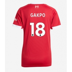 Liverpool Cody Gakpo #18 Heimtrikot Frauen 2025-26 Kurzarm