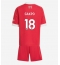 Liverpool Cody Gakpo #18 Heimtrikot Kinder 2025-26 Kurzarm (+ kurze hosen)